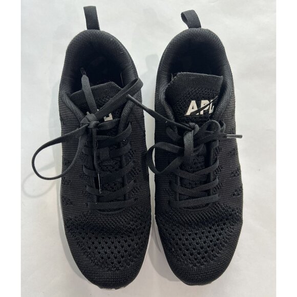 APL TechLoom Pro Black Melange Sneakers | Uncrate Supply APL TechLoom Pro Sneakers in Black White Black